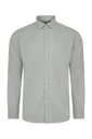 CAMISA 405004S · ML · OXFORD ·  ELASTICO/STRETCH · CUELLO AMERICANO