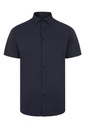 CAMISA 405016S · MC · POPELIN · ELASTICO/STRETCH · CUELLO ITALIANO