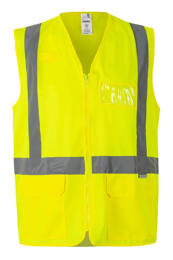 CHALECO 305903 · PROFESIONAL · PORTA-IDENTIFICACION · CIERRE CREMALLERA · AV · CE II CAT