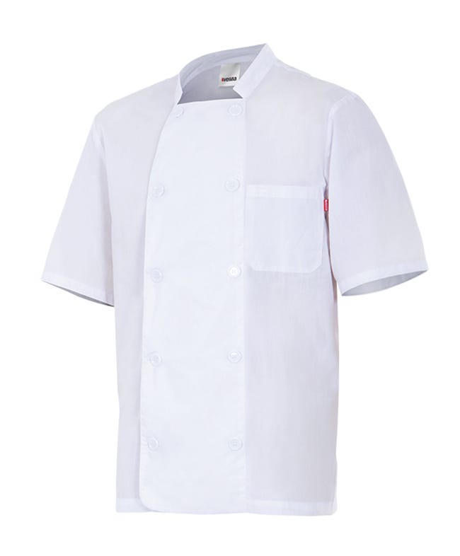 CHAQUETA COCINA 405201 · MC · POPELIN · CIERRE BOTONADURA