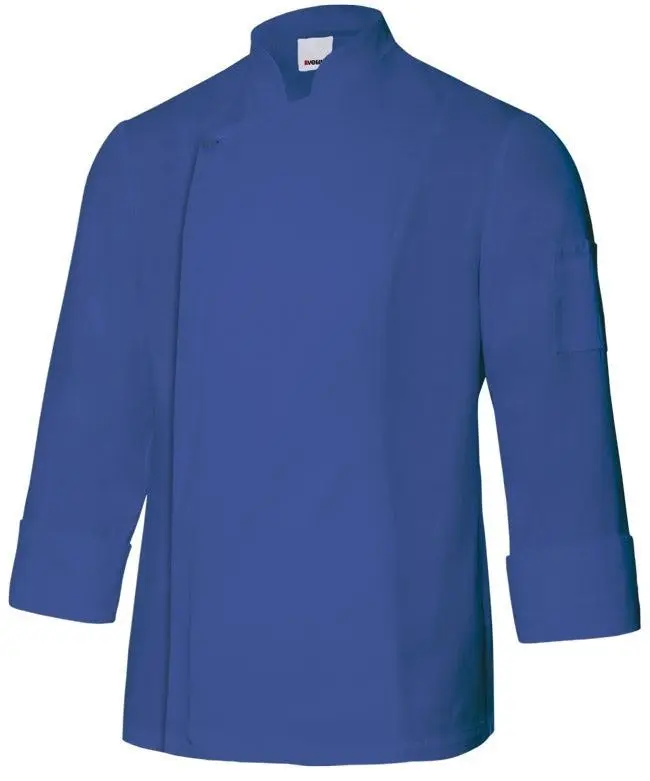 CHAQUETA COCINA 405202TC · ML · CIERRE CREMALLERA · CUELLO MAO