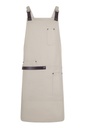 DELANTAL PETO 404215 MEZCAL · 4 BOLSILLOS · ORGANICO URBANO ·  HIDROFUGADO · 81CM X 80CM