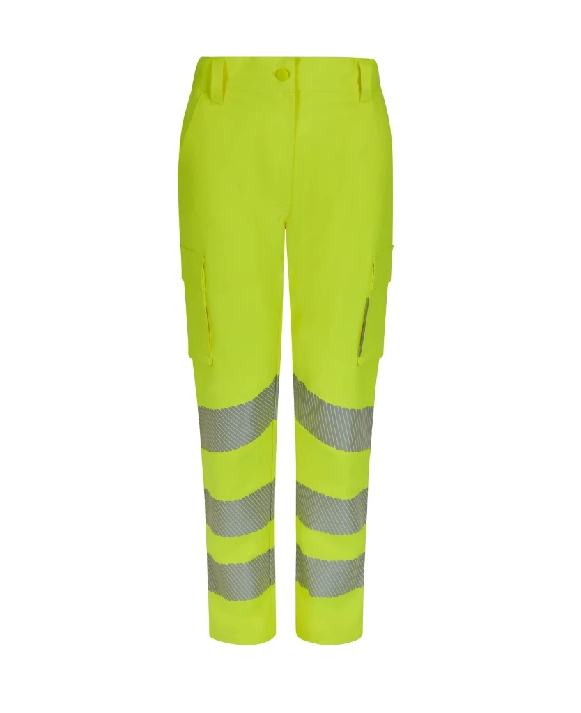 PANTALON GRS 303031SW · MUJER · UNICOLOR · CARGO · ELASTICO/STRETCH · ECO · BANDAS SEGMENTADAS · PROTEC. SOLAR >50ºC · AV · CE II CAT