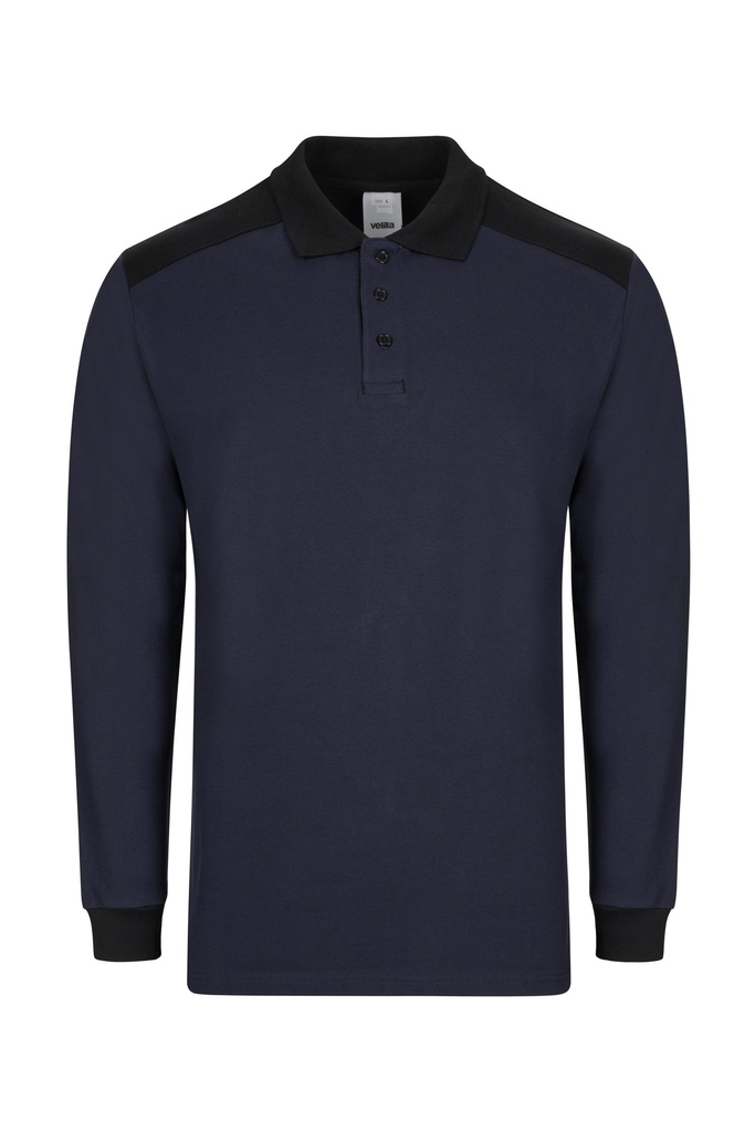 POLO 105529S SolidMatch · ML · BICOLOR · ELASTICO/STRETCH · 96% ALGODON · [200g]