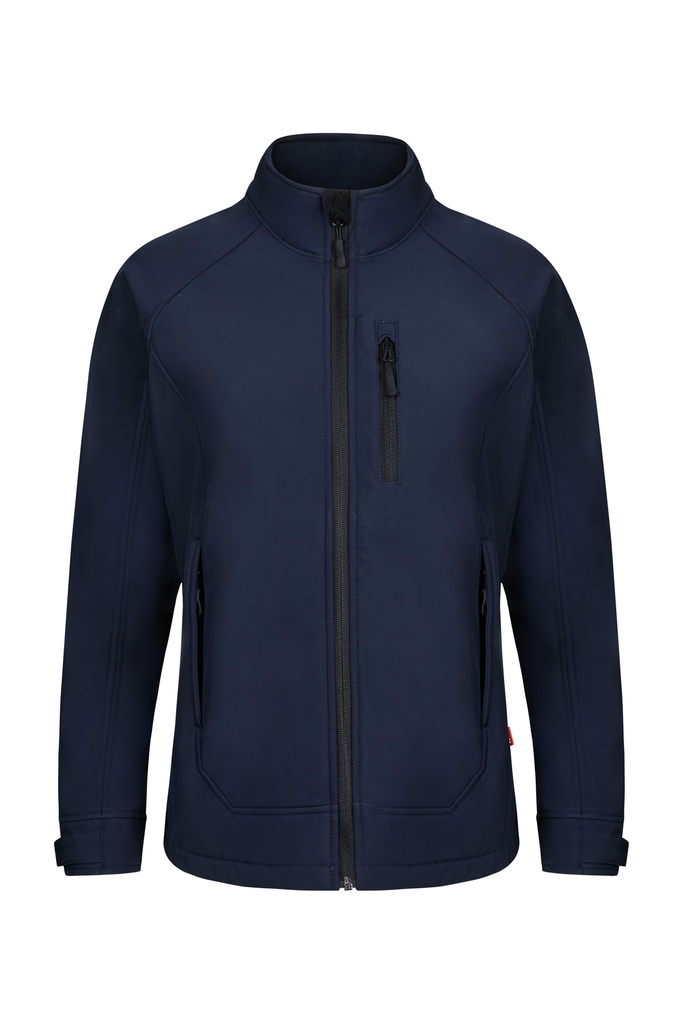 SOFTSHELL 206005W WOMAN · ELASTICO/STRETCH · HIDROFUGADO · CORTAVIENTOS · 3 CAPAS