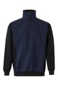 SUDADERA 105703 SolidMatch · BICOLOR · MEDIA CREMALLERA · [260g]