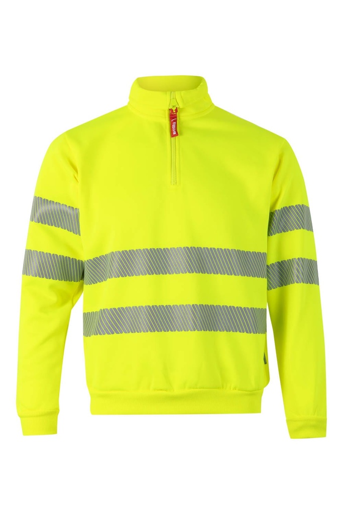 SUDADERA 305704 RS · MEDIA CREMALLERA · BANDAS SEGMENTADAS · AV · CE II CAT · [300g]