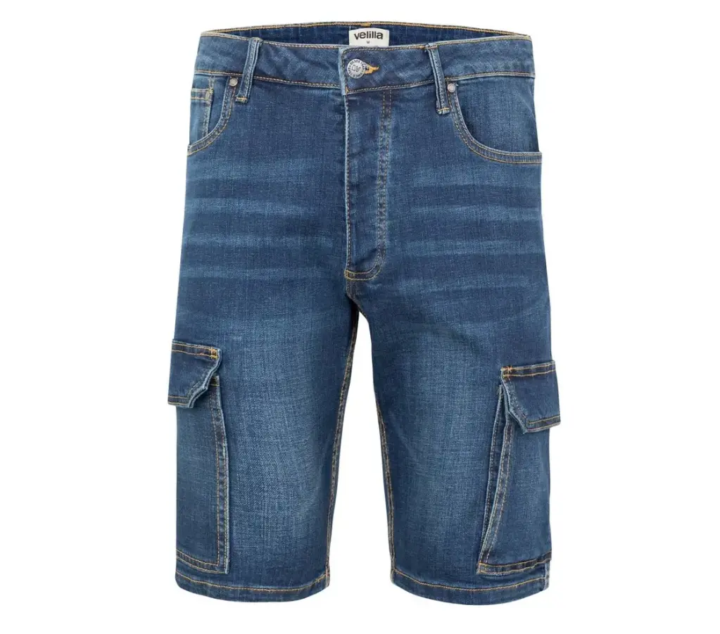 BERMUDA VAQUERA 103017S Denim · CARGO · ELASTICO/STRETCH [2]
