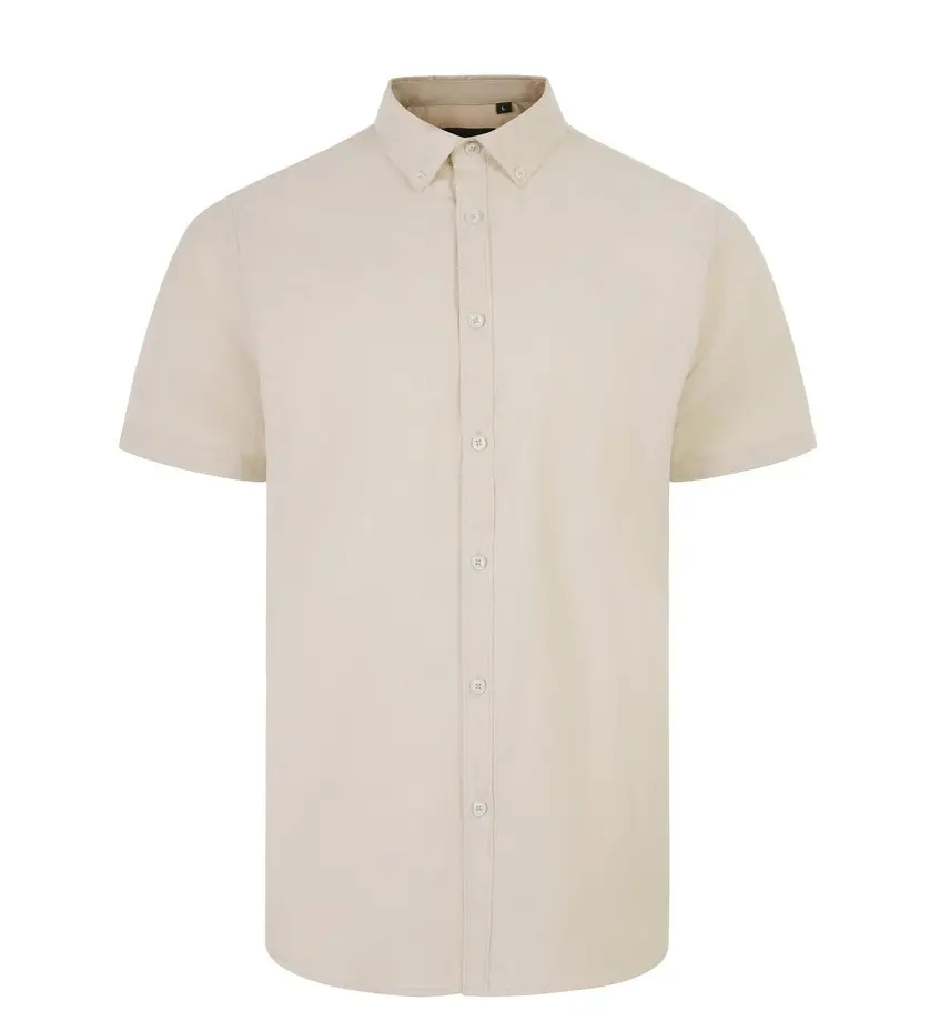 CAMISA 405024S · MC · OXFORD · ELASTICO/STRETCH · CUELLO AMERICANO