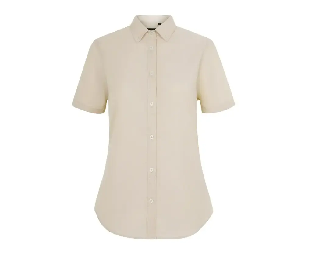 CAMISA 405025S · MC · MUJER · OXFORD · ELASTICO/STRETCH · CUELLO AMERICANO