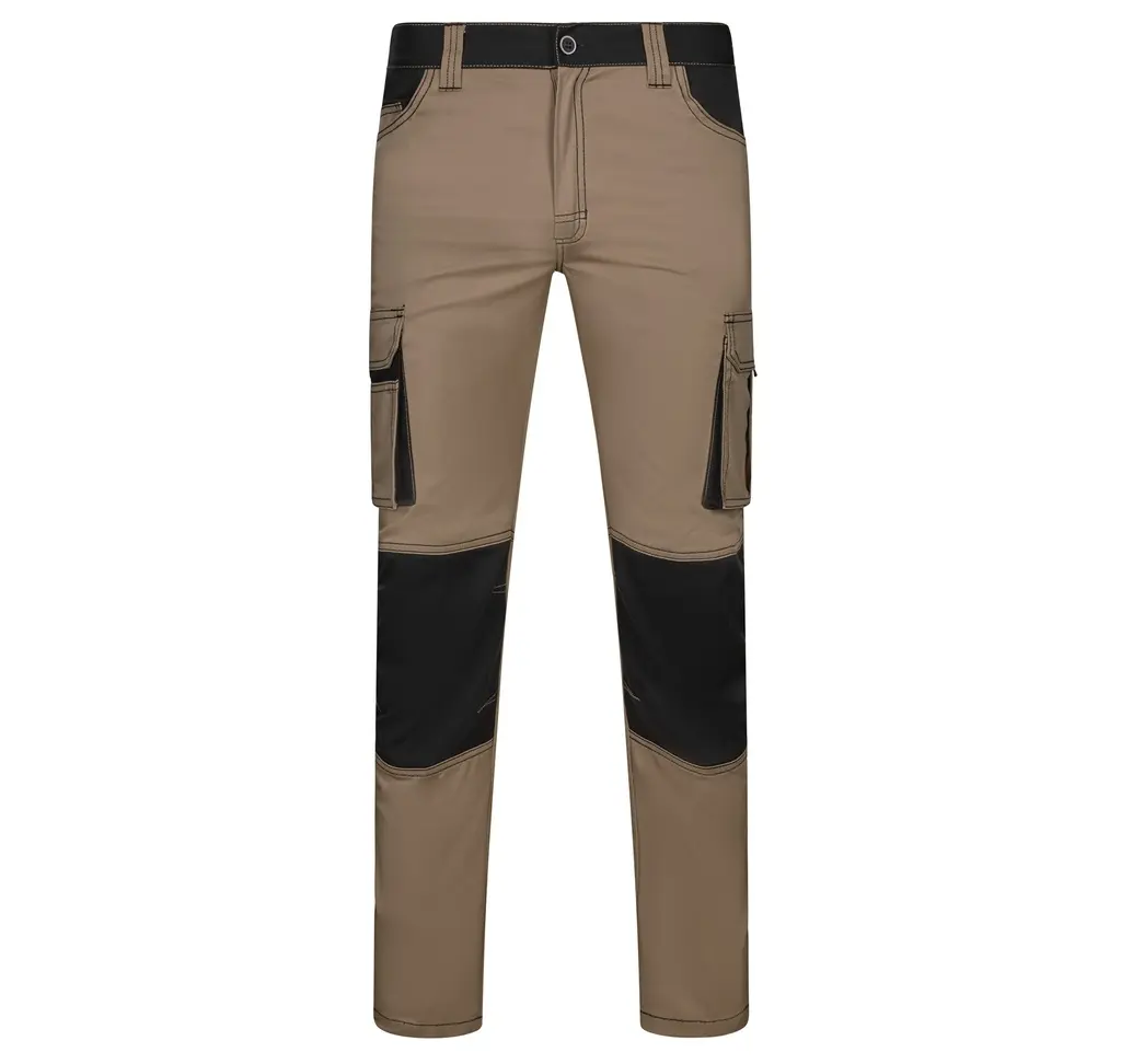 PANTALON 103031S SolidMatch · CARGO · BICOLOR · ELASTICOS/STRETCH [M38] · REFUERZO RODILLAS Y CULERA