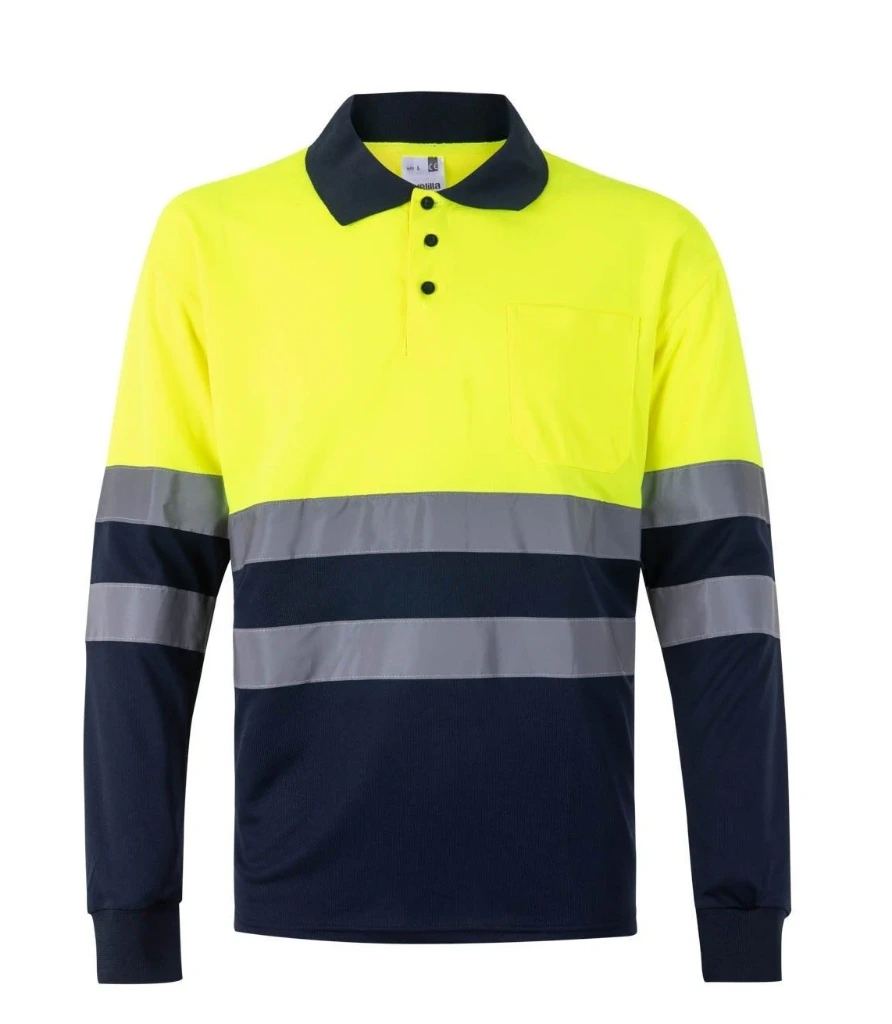 POLO 305507 basic · ML · BICOLOR · BOLSILLO · AV · CE II CAT · [140g]