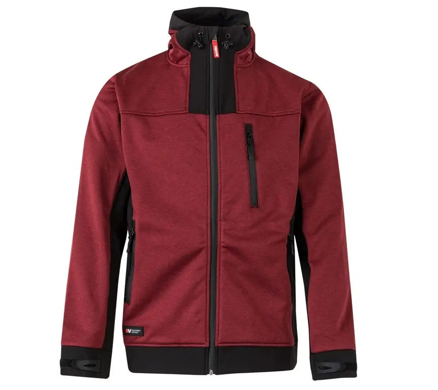 SOFTSHELL 206007 Outerwear · BICOLOR · ELASTICO/STRETCH · HIDROFUGADO · CORTAVIENTOS · CAPUCHA · 3 CAPAS