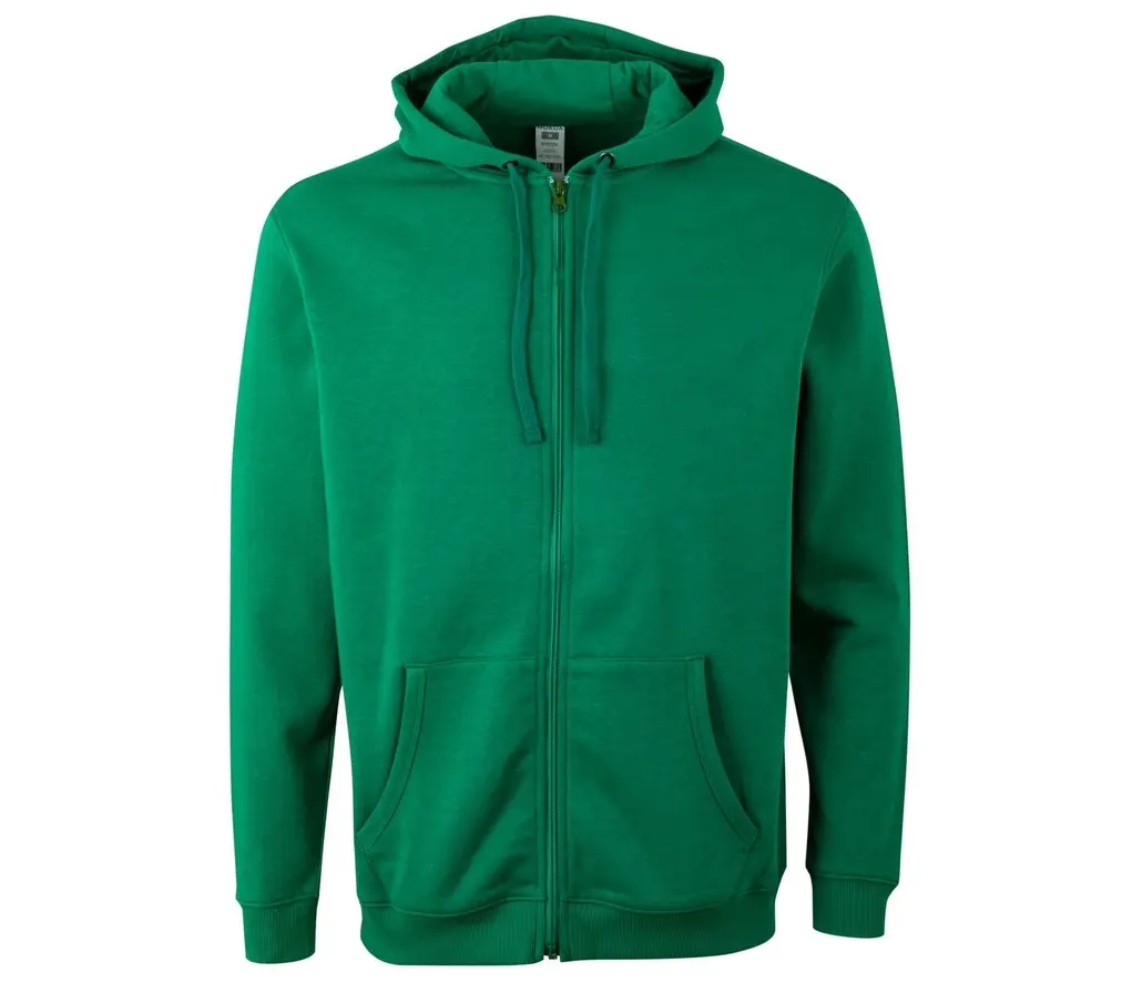 SUDADERA SF270U BYRON · CAPUCHA · CREMALLERA ENTERA · [270g]